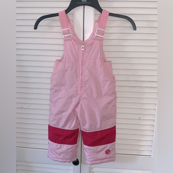 Pacific Trail Other - Pacific Trail snow overall bibs for girl pink 12 months